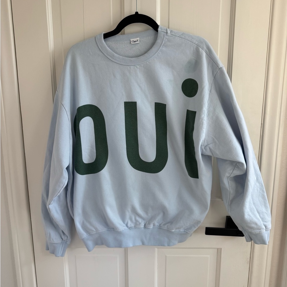 Clare V. oui Oversized Sweatshirt